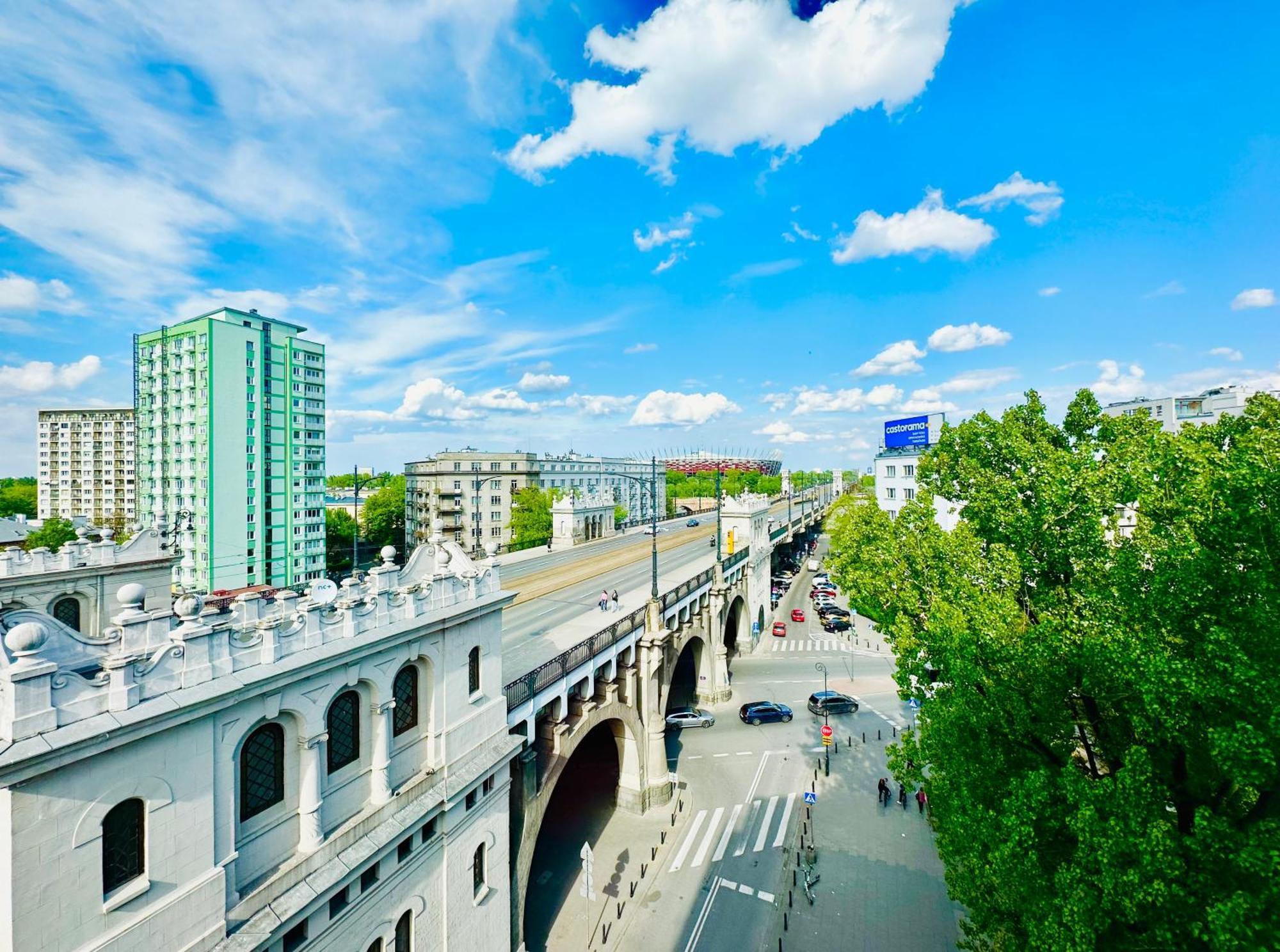 Westside Panorama Pgn Stadium Apartment Warsaw Exterior photo